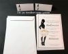 Invitation til konfirmation - Pige A5