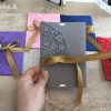 Design nr 7 til guldbryllup