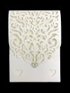 Elegant delux invitation diamantbryllup nr 1 - design selv