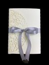 Elegant delux invitation diamantbryllup nr 7 - Design selv