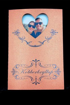 Flotte Invitationer til kobberbryllup