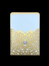 Elegant deluxe invitation bryllup nr 1 - uden print