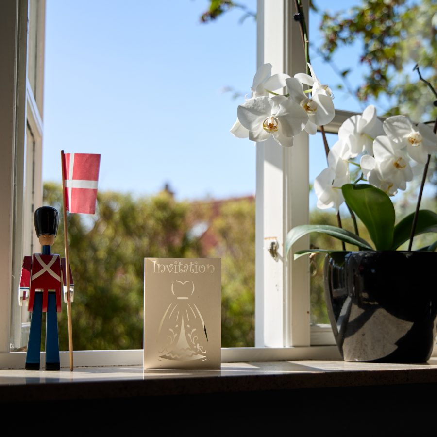 Invitation til konfirmation nr 5 - Kjole - Image 12