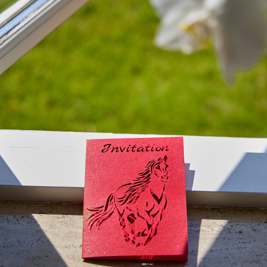 Invitation til konfirmation nr 7- Hest - Image 14