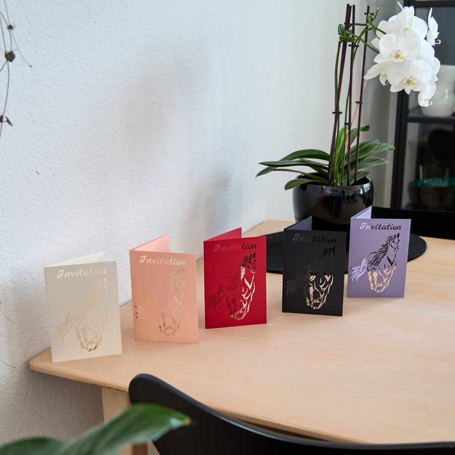 Invitation til konfirmation nr 7- Hest - Image 16