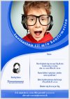 Invitation til konfirmation - Foldet A5 - Dreng - design nr 11