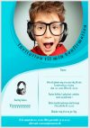 Invitation til konfirmation - Foldet A5 - Dreng - design nr 9