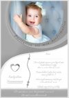 Invitation til konfirmation - Foldet A5 - Pige - design nr 12