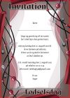 Invitation til fødselsdag - Lamineret  - Design nr 11 - Pige