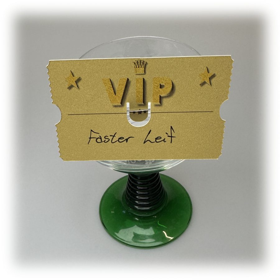 Invitation til nonfirmation - Billet - V I P Realistisk - Image 5