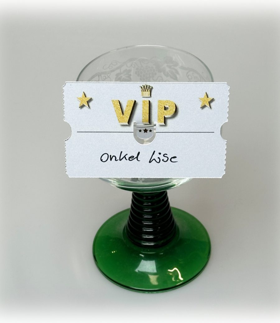 VIP Bordkort - guld - kobber - sølv pap - Image 5