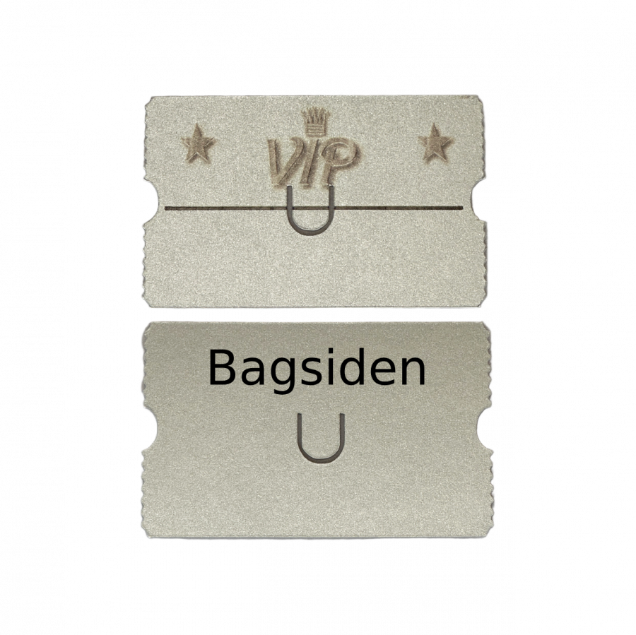 VIP Bordkort - guld - kobber - sølv pap - Image 6