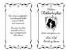 Invitation til kobberbryllup nr 2 - A5 med kobber tekst