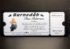 Invitation til barnedåb - Billet - Dreng