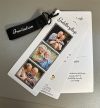 Invitation til Guldbryllup - Slim size