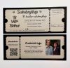 Invitation til sølvbryllup - Billet - V I P