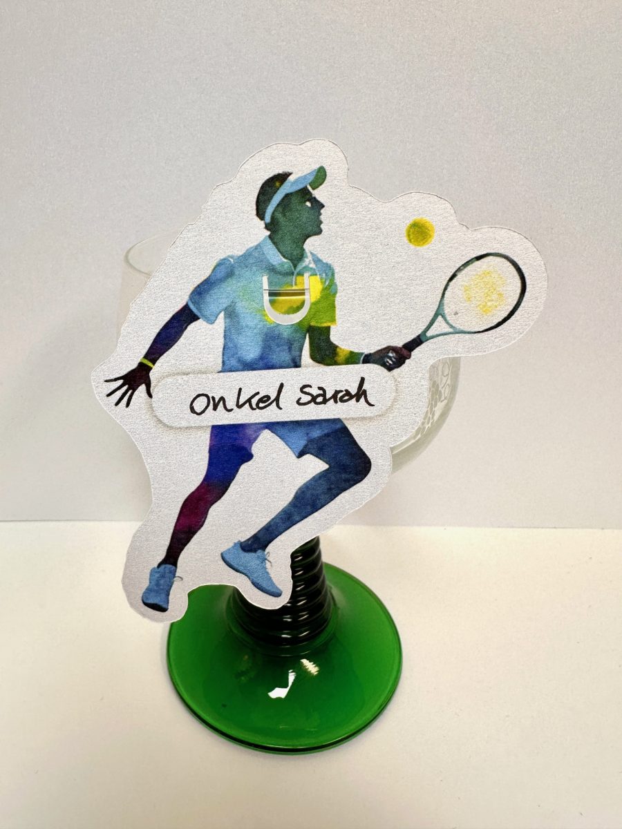 Bordkort ​Tennis - Vandfarver - Dreng - Image 2