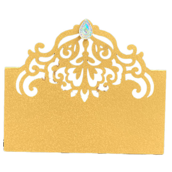 Gold Drop Table Card