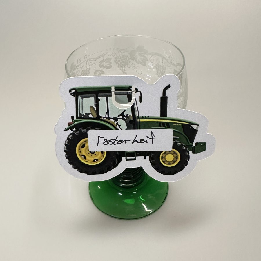 Bordkort - Traktor - Grøn - Image 2
