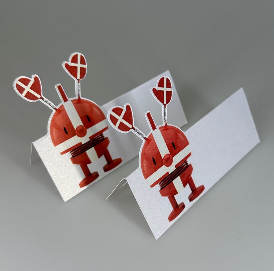 Bordkort Hoptimist - Dansk flag - Image 2